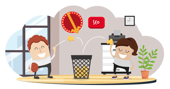 8 tactiques SEO bonnes pour la poubelle