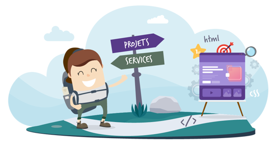 Conception de site web : prendre le bon chemin