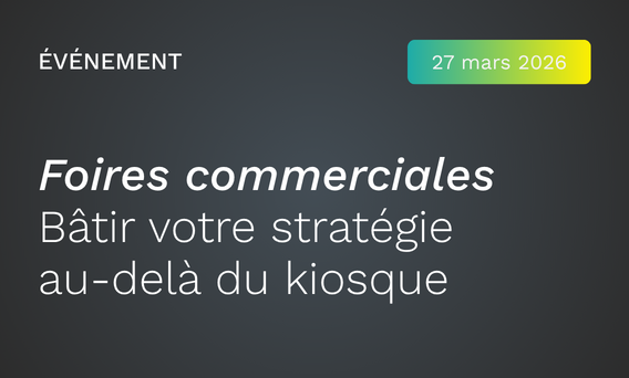 Foires commerciales B2B