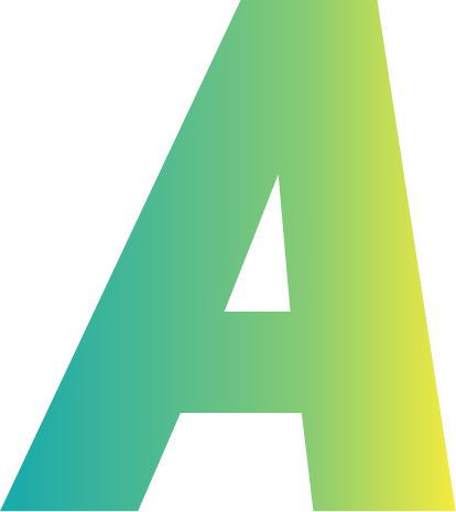 Letter A of the word