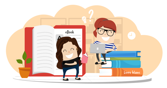 <p>Livre blanc vs eBook: choisissez le bon support!</p>
