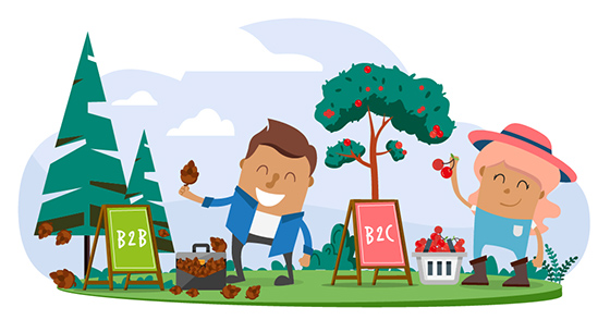 <p>Marketing B2B et B2C: quelle est la différence?</p>