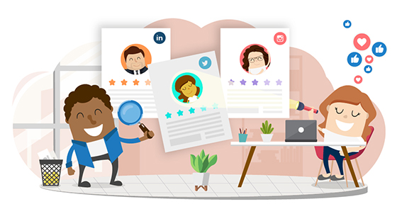 <p>Recruter sur les réseaux sociaux: lancez-vous!</p>