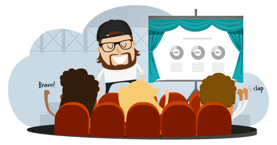 <p>Une présentation PowerPoint captivante: possible en B2B?</p>